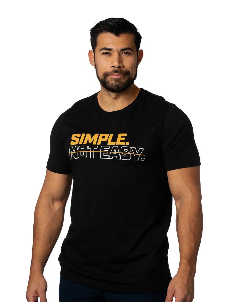 Simple Not Easy Tee - Street Parking