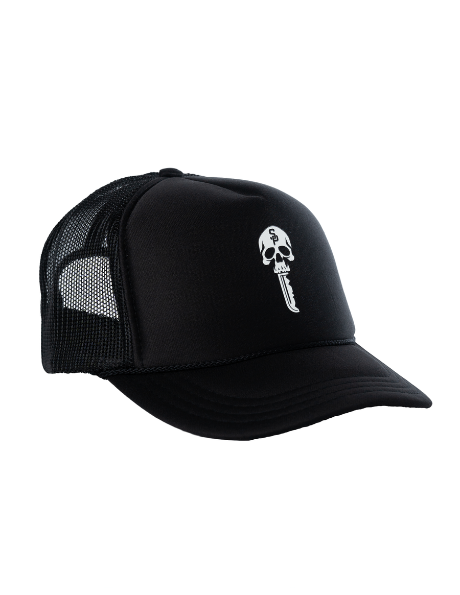 2024 Skull Key Trucker Hat - Street Parking