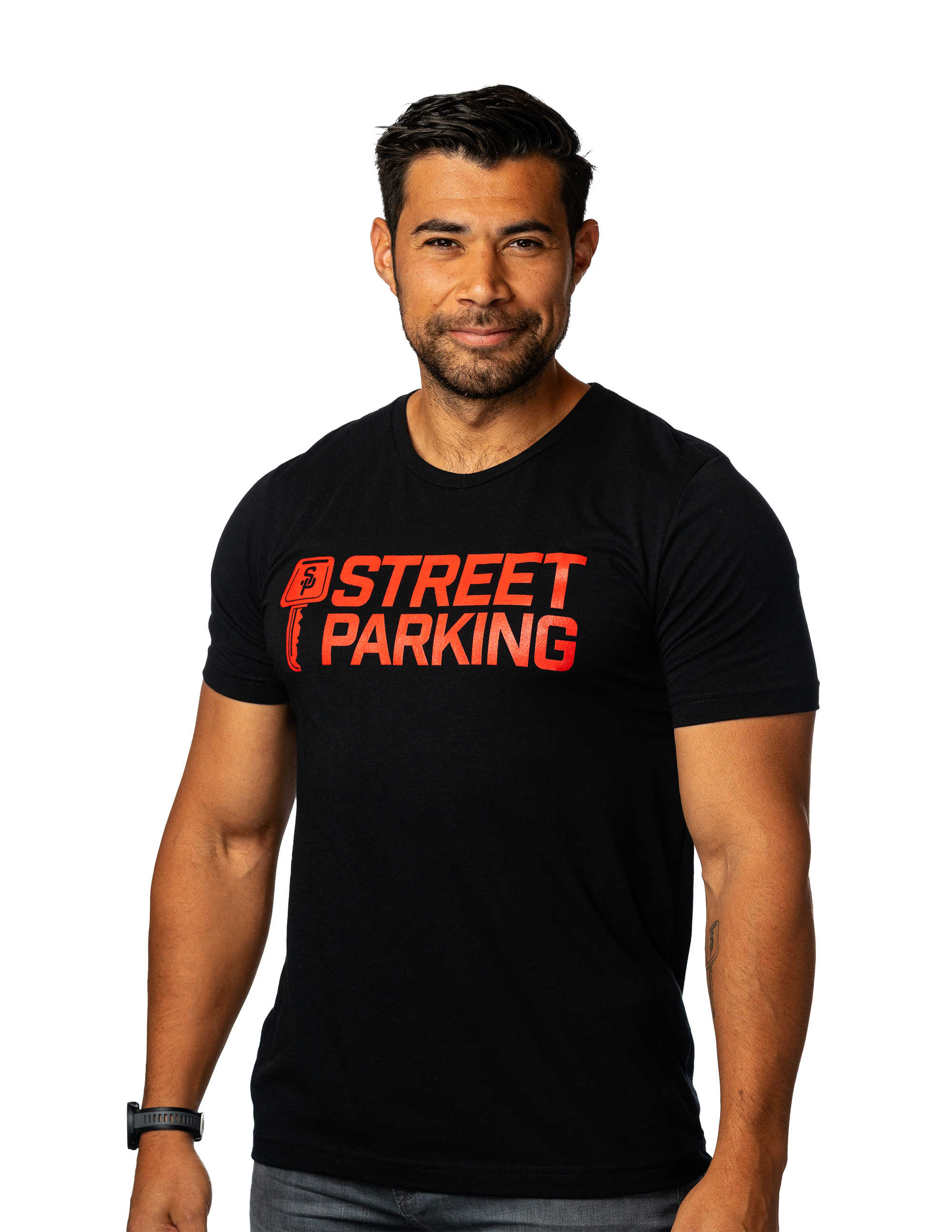 Street Parking Classic Tee - Red - Street Parking