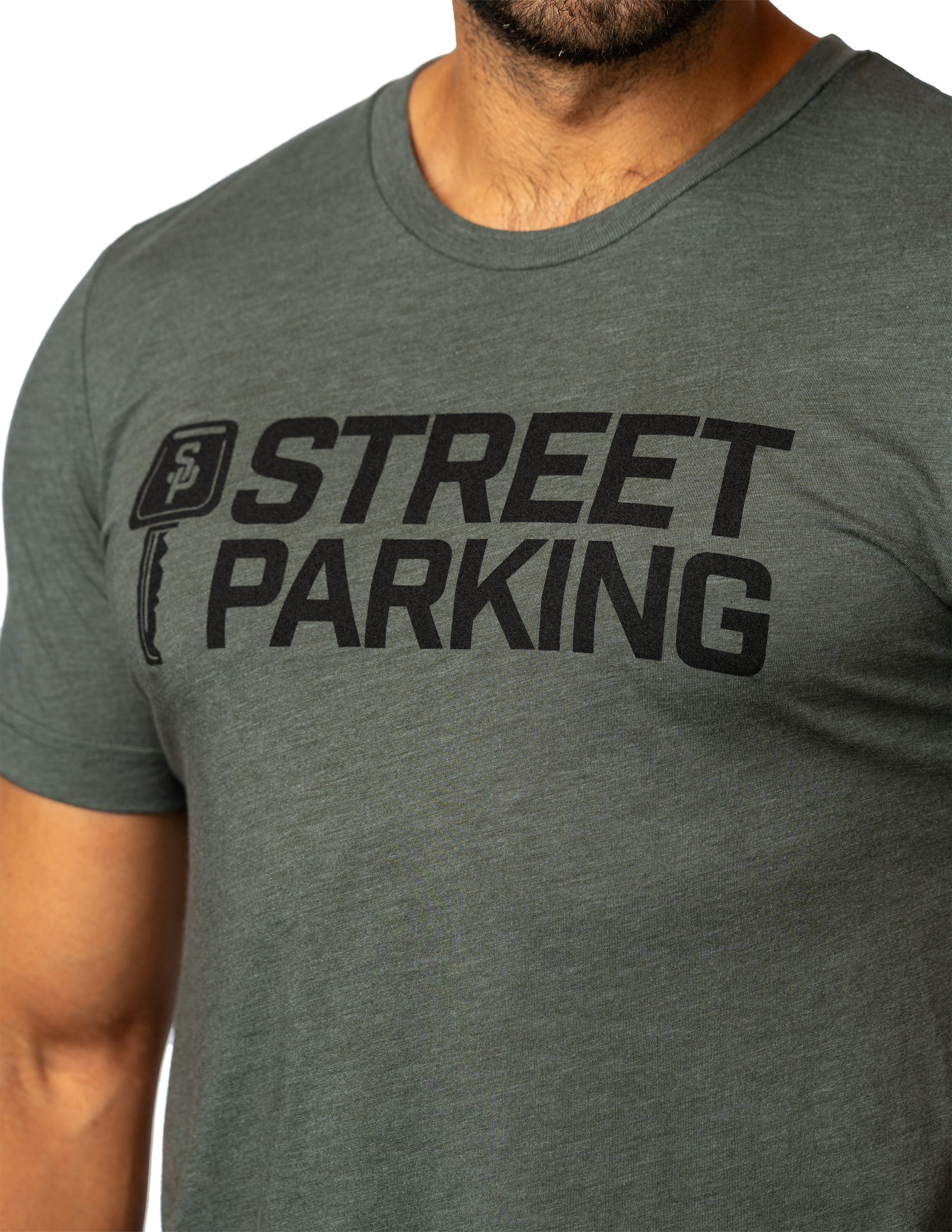 Army Green Classic Tee - Street Parking