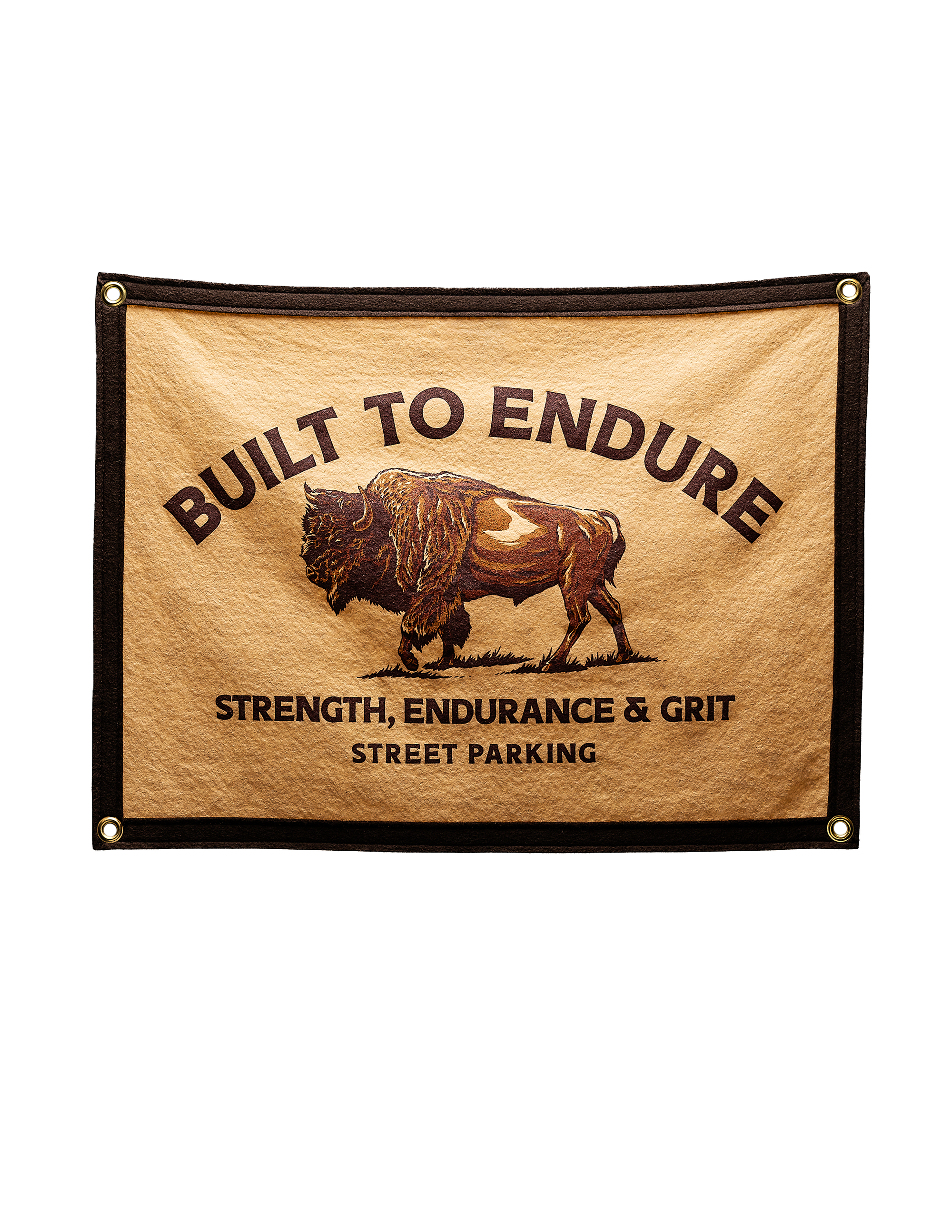 Built to Endure Banner - Street Parking