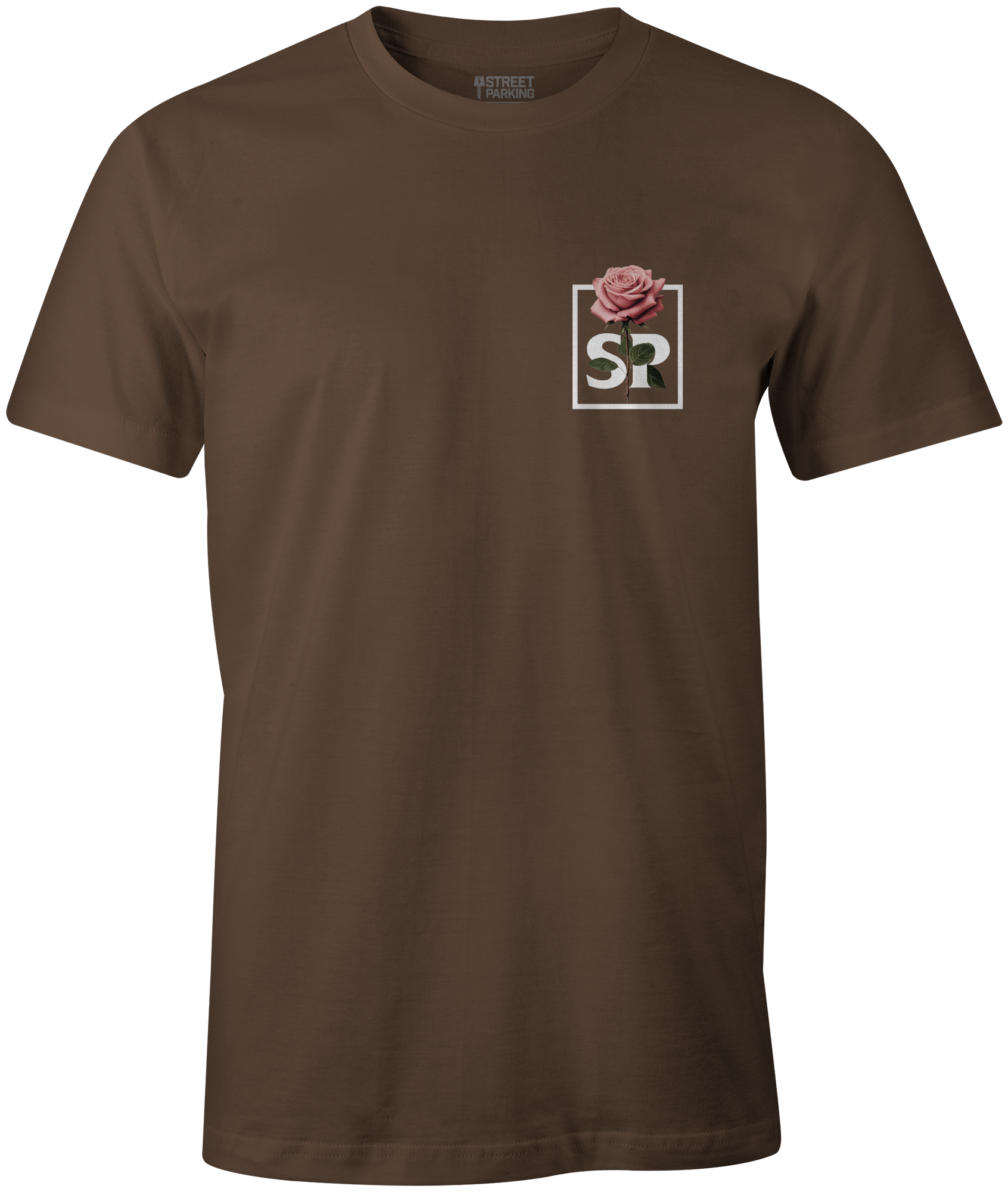 Unisex Rose Print Tee - Street Parking