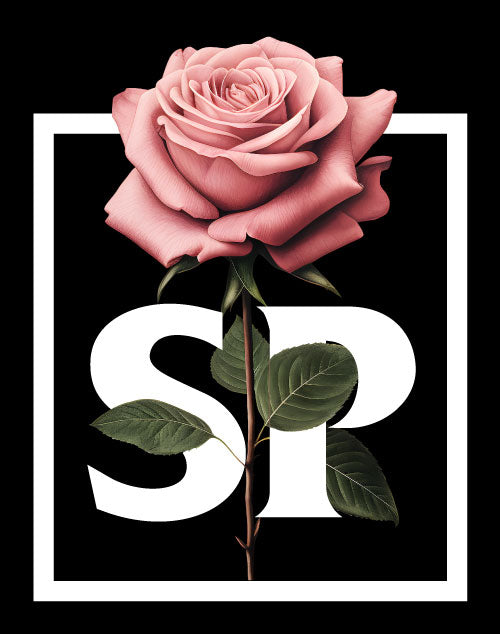 Unisex Rose Print Tee - Street Parking