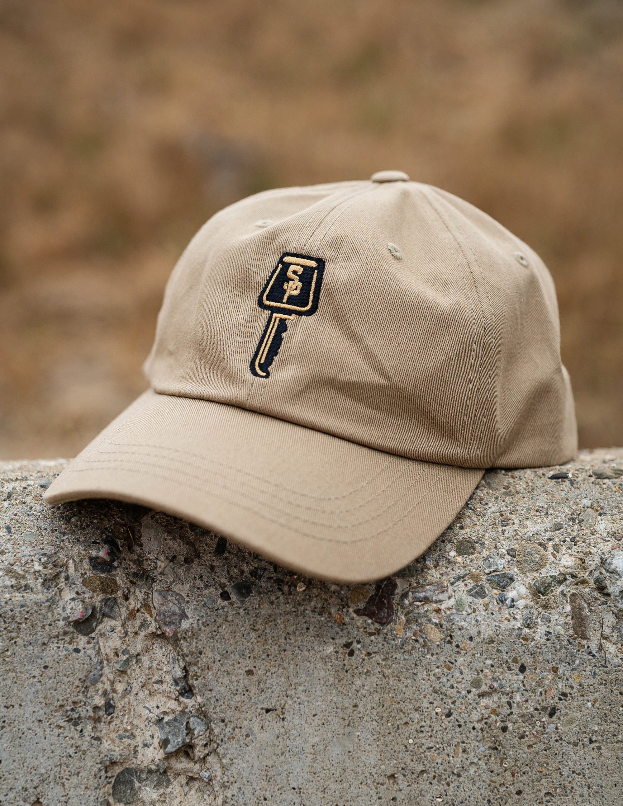 Tan Dad Hat - Street Parking